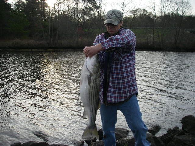 Whils fishing for largemouth