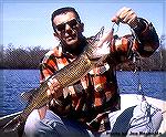 Chuck Edghill shows a really nice chain pickerel caught while fishing the Chicamicomico River above New Bridge.Chick PickerelJoe Reynolds