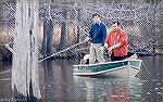 Joe Reynolds (left) and Early Shelsby fish the Little Blackwater River on Maryland's Eastern Shore back in the late Sixties.