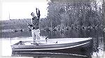 Joe Reynolds shows off a chain pickerel in this photo taken on Johnson Pond on Maryland's Easter Shore back in the late sixties.