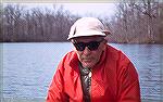 Avid fly fisherman Irv Swope on the Chicamicomico River in June 1972. Irv was good friends with many Maryland fishermen, among them Joe Zimmer, Lefty Kreh and Boyd Pfeiffer.