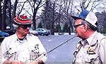 Tom Cooney (left) and Inky Moore, April 1982. I believe this was during opening day of trout season with fishing on Yellow Breeches at Allenberry.