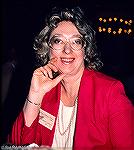 Norman Bartlett's wife Sandy, April 1987 at a Maryland Fly Anglers Gurney Godfrey Dinner. Sandy is a shoo-in for sainthood.