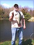 Billy Graham was fishing with a minnow recently in a Cecil County, Maryland lake when he caught this behemoth of a crappie that came within a half ounce of the state record of 4lbs. 7oz caught by Jaso