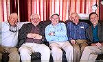 Occasion: Chuck Edghill's Birthday party March 9, 2014.
Left to right: Norm Bartlett, Boyd Pfeiffer, Lefty Kreh, Chuck Edghill, Joe Reynolds